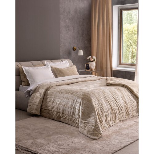 Madame coco Set posteljine Antoinette, Bračni set, 8 delova, Bež Slike