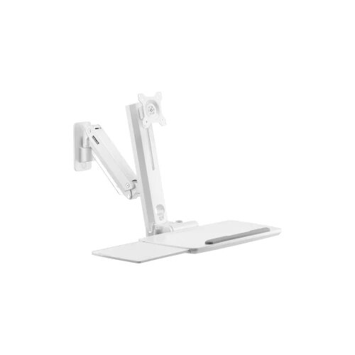 SpeaKa Professional SP-MM-950 1-struki zidni nosač za monitor 43,2 cm (17") - 88,9 cm (35") bijela podesiv po visini, ok Cijene