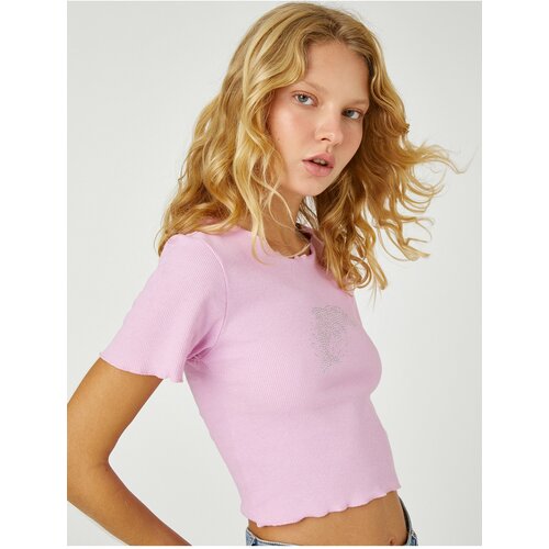 Koton T-Shirt - Rosa - Regular fit Slike
