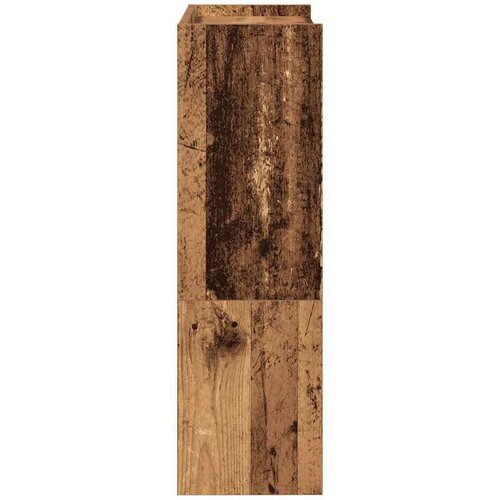 VidaXL stalak za cipele boja staro drvo 80x25x61,5cm konstruirano drvo Slike