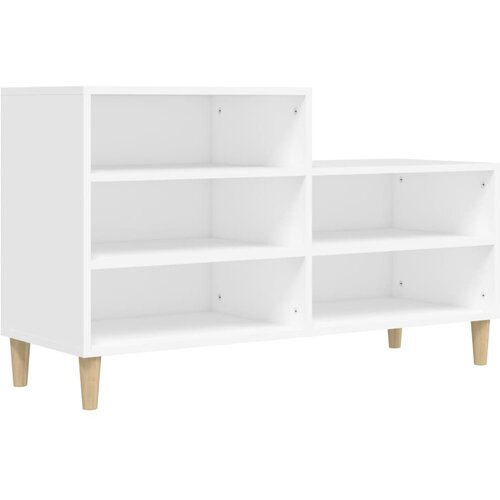 Maison Chic Omarica za obutev - Kopa za čevlje bela 102x36x60 cm inženirski les, (21778112) Cene