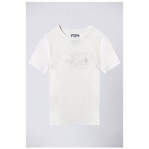 Aeronautica Militare Majice s kratkimi rokavi TS2298DJ35973097 Bela Cene