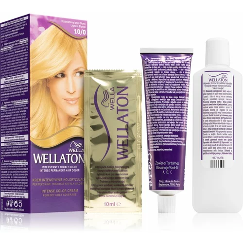 Wella Wellaton Permanent Colour Crème boja za kosu nijansa 10/0 Lightest Blonde
