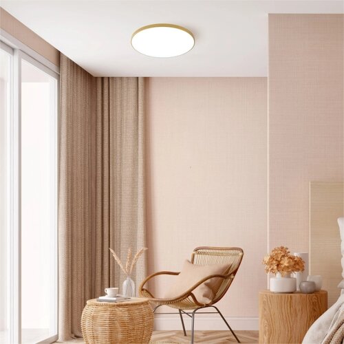 Zuma line WM-C7300-S-G - led plafonsko svetlo veri LED/32W/230V, prečnik 37 cm, u zlatnoj boji Slike