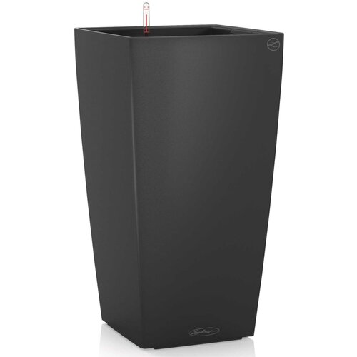 LECHUZA Okrasni lonec Cubico Color 30 - Skrilasto siva Cene