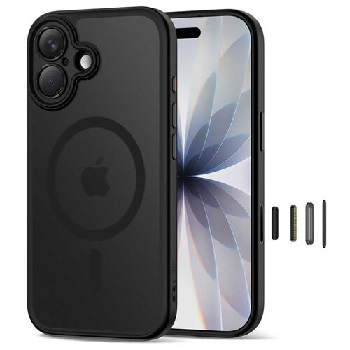 POSNETI MEDIJI TECH-PROTECT MAGPEAK ZA MAGSAFE OVITEK ZA IPHONE 17 PRO MAT ČRN ZA&Scaron;ČITNI, (5000261104) Cene