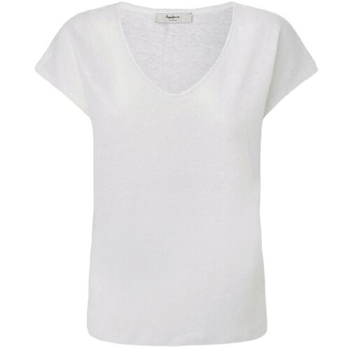 PepeJeans Majice s kratkimi rokavi - Bela Cene