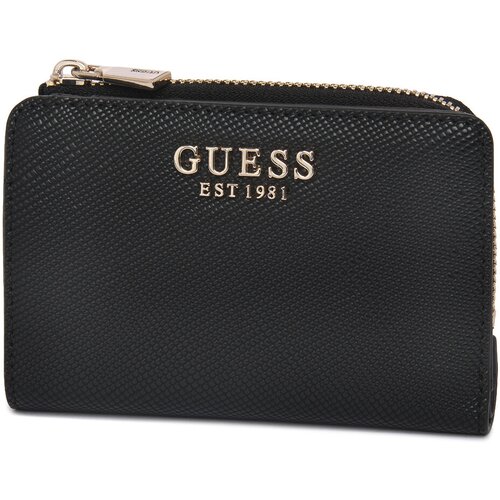 Guess Denarnice BLA LAUREL II ZIP Črna Cene