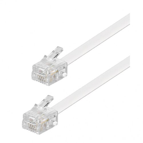  Produžni telefonski kabel 20m T5-20/WH Slike
