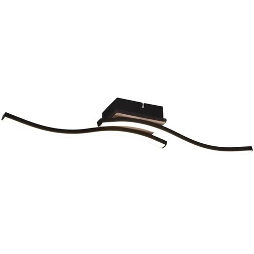 REALITY stropna led-svetilka route 2-plamenska črna mat 56 cm x 9 cm Cene