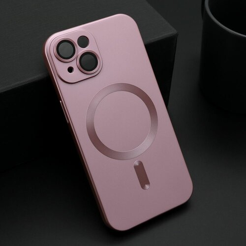 futrola elegant magsafe za iphone 15/ roze Slike