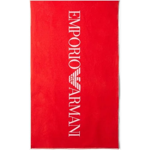 Emporio Armani Kopalniške brisače in rokavice za umivanje 231772 4R451 Rdeča