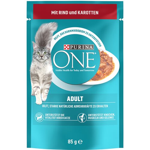 Purina ONE Adult  - Govedina & korenje (26 x 85 g) Cijene