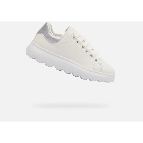 Geox Cream Girls Sneakers Puffypop Girl - Girls Slike