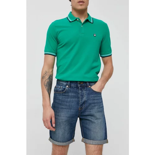 United Colors Of Benetton Kratke hlače iz jeansa moško, modra barva