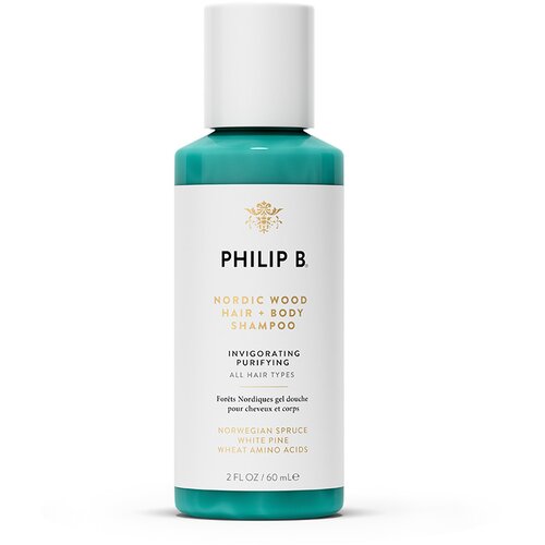 Nordic Wood Hair + Body Shampoo 60ml Cene