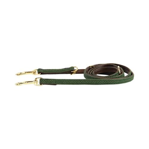 Kentucky Dogwear Pasji povodec Plaited Nylon, dolžina 200 cm, vel. L - olive green Cene