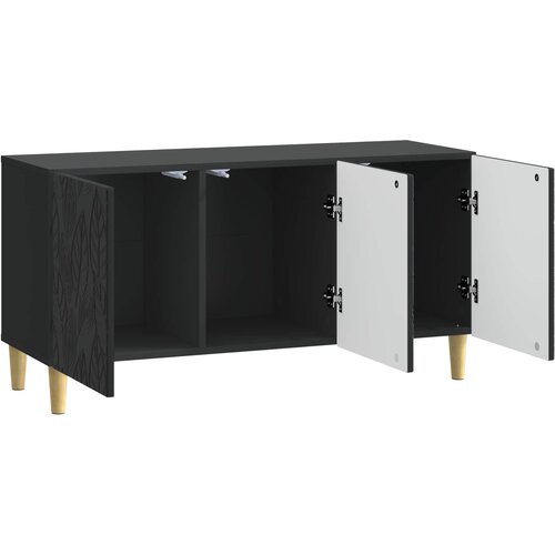  ormar 99 x 34,5 x 50 cm Crna Konstruirano drvo Slike
