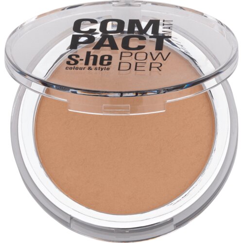S-he colour&amp;amp;style kompaktni puder matt 175/406 1 kom Slike