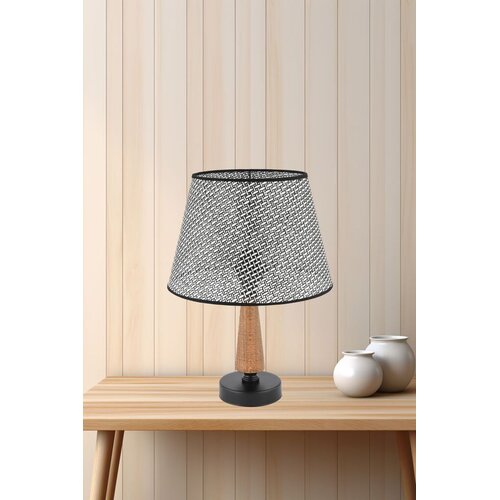 Opviq Stona lampa 302 Hazeran, 60 W, 43 cm, Siva Slike