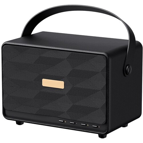 Meixi Bluetooth zvučnik JUKEBOX 30W retro &ndash; stereo/ bass/ do 25 h/ AUX/TF/USB/ kožna ručka/ crni Cene