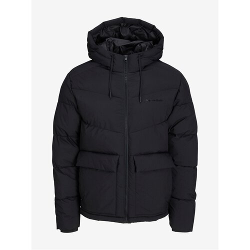 Jack & Jones Black Mens Quilted Winter Vester - Men Cene