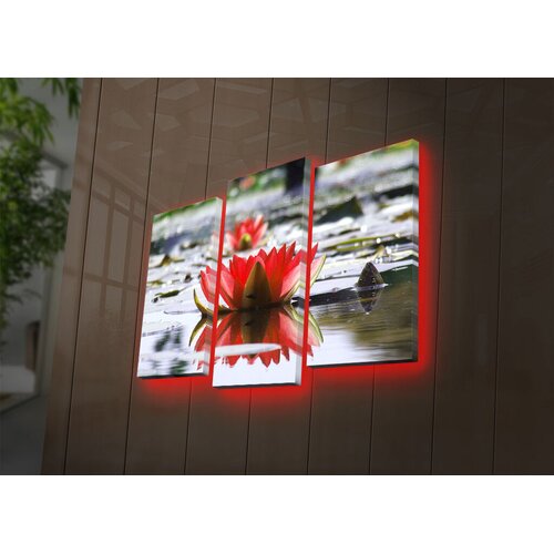 Wallity Set slika sa LED rasvjetom 3PATDACT-28, 3 dijela Cijene