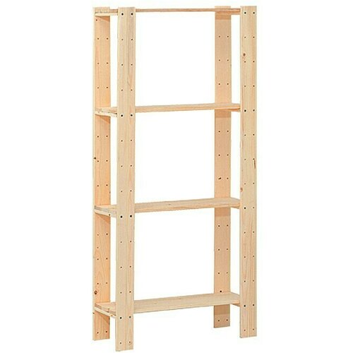 REGALUX Regalsystem Heavy Drveni regal (Broj polica: 4 Kom., Visina: 174 cm, Drvo) Cijene