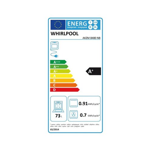 Whirlpool akzm 8480 nb ugradna rerna Slike