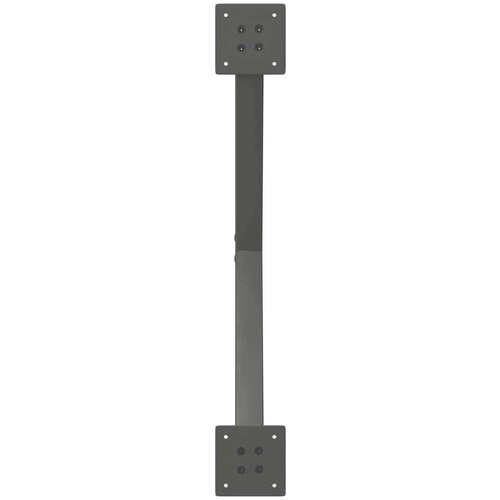 VidaXL Noge blagovaonski stol X-oblika 2 kom 80x(72-73) cm čelik Slike