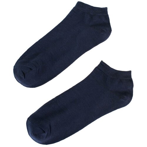 SHELOVET Classic men's socks low navy blue Slike
