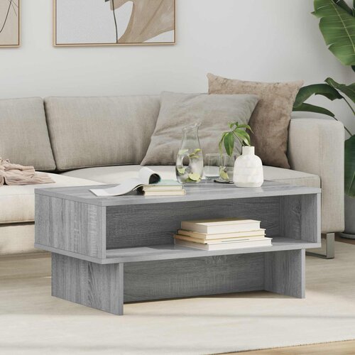  Kava Stol Siva Sonoma 80 x 46 x 35 cm Konstruirano drvo Cene