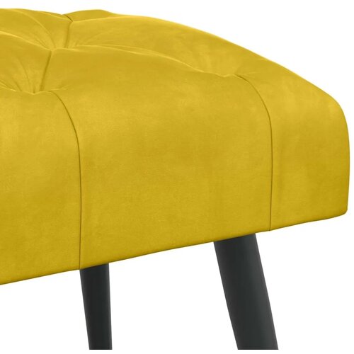  klop, žamet, rumena, 80x40x46 cm Slike
