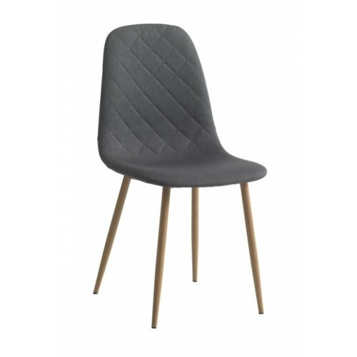  trpezarijska stolica Jonstrup asfalt siva/hrast ( 3600266 ) Cene