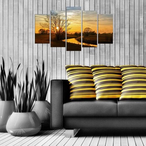 Wallity Set Slika 5PMX-057, 5 Delova Cene