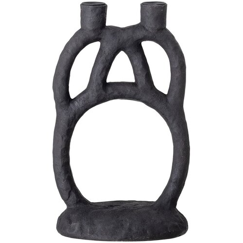Bloomingville Črn svečnik Ramina, vi&amp;scaron;ina 29 cm Slike