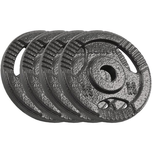 Rebel Active set utega od lijevanog željeza 4x2,5 kg, rupa 31 mm, ploča s ručkama Cene