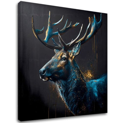 Dekorativna Slika  na platnu - premium art - peaceful forest guardian () Cijene