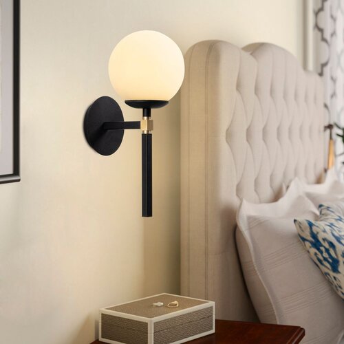 Opviq Gondol 3041 Zidna lampa, Crna Cene
