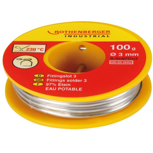 Rothenberger žica za lemljenje 3 SN97CU3, 3 mm, 100 mg Slike