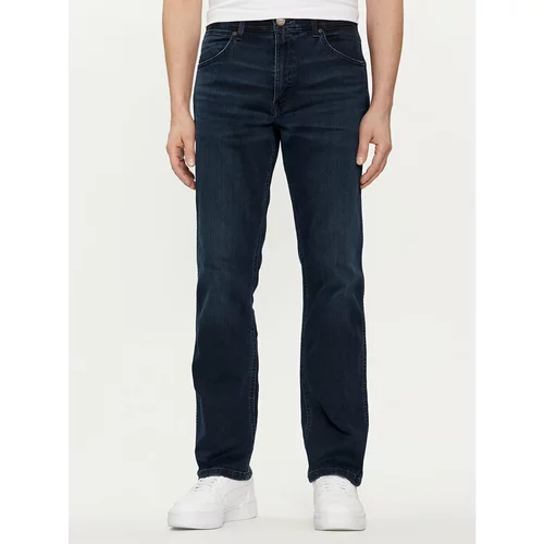 Wrangler Jeans hlače Greensboro 112350742 Mornarsko modra Straight Fit