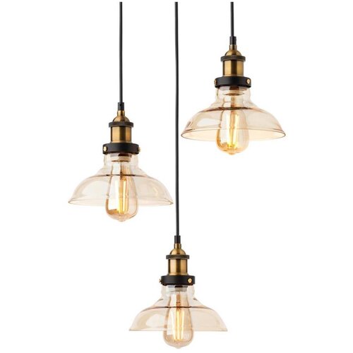  Redo 01-1004 - Luster na sajli SAVILLE 3xE27/42W/230V Cene