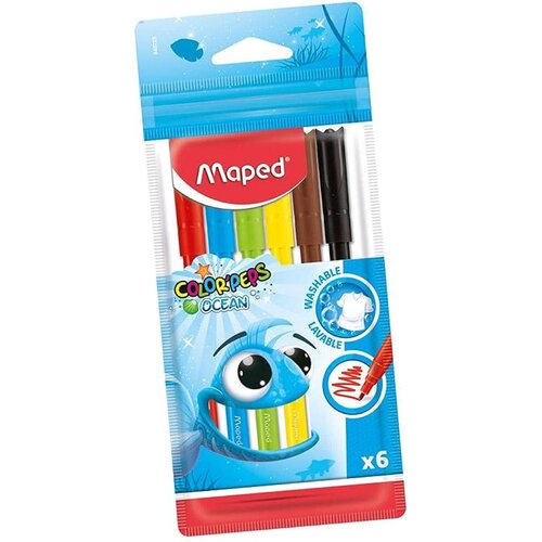 Maped markeri /6 okean PVC 845723 Slike