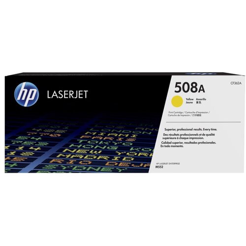  HP 508A Yellow Original LaserJet Toner Cartridge Slike