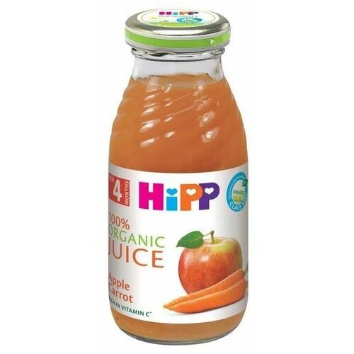 Hipp sok jabuka i šargarepa 200ml 4M+ Cene