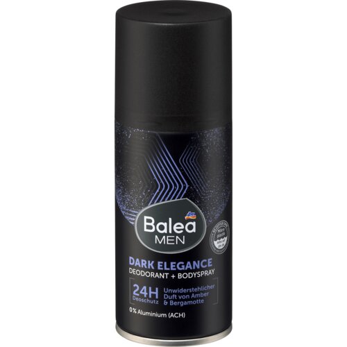 Balea MEN DARK ELEGANCE dezodorans + sprej za telo 150 ml Cene