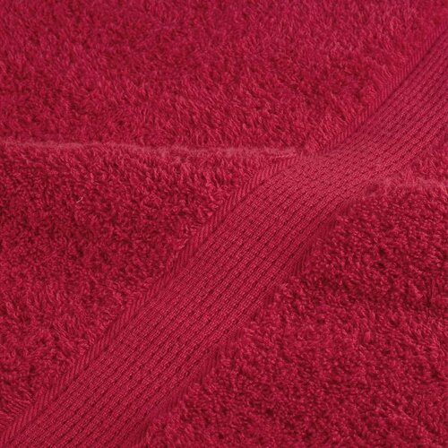 VidaXL Ručnici za saunu SOLUND 10 kom crveni 80 x 200 cm 600 gsm Slike