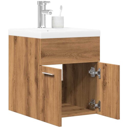 Furnova Kopalni&amp;scaron;ka garnitura 2-delna artisan hrast inženirski les, (21945825) Slike