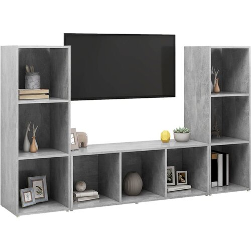  TV ormar | 3 pcs 37 x 35 x 107.5 cm Slike