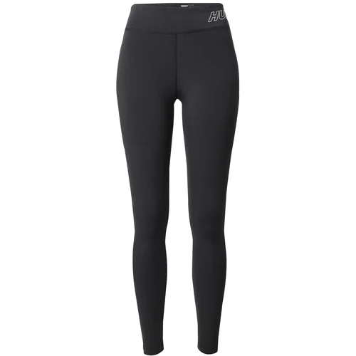 Hummel Sportske hlače 'FUNDAMENTAL' crna / bijela